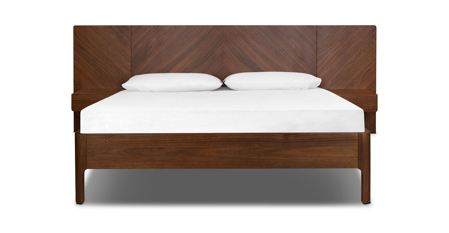 Letto basso Amalfi con comodini