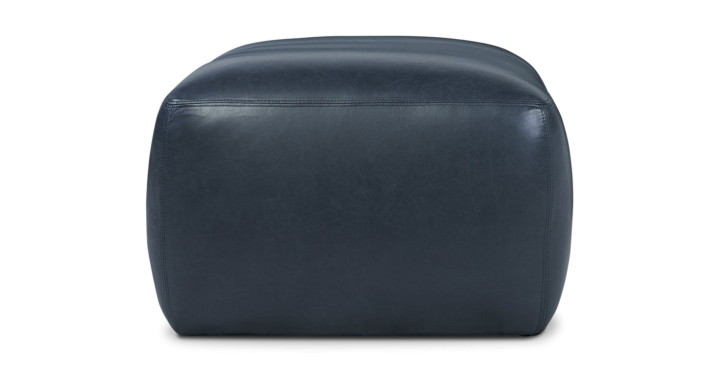 Pouf in pelle Denver