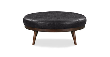 Pouf in pelle Gio