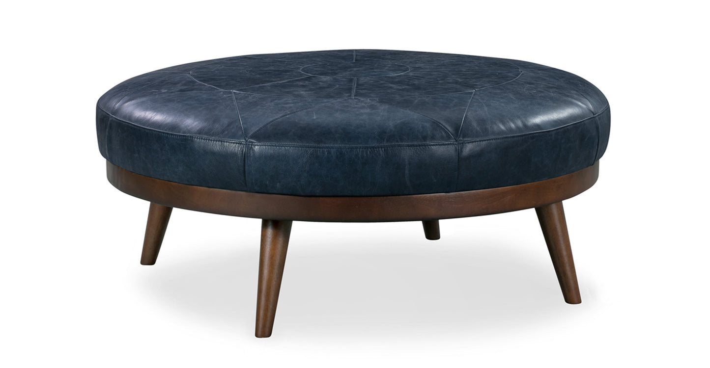 Pouf in pelle Gio