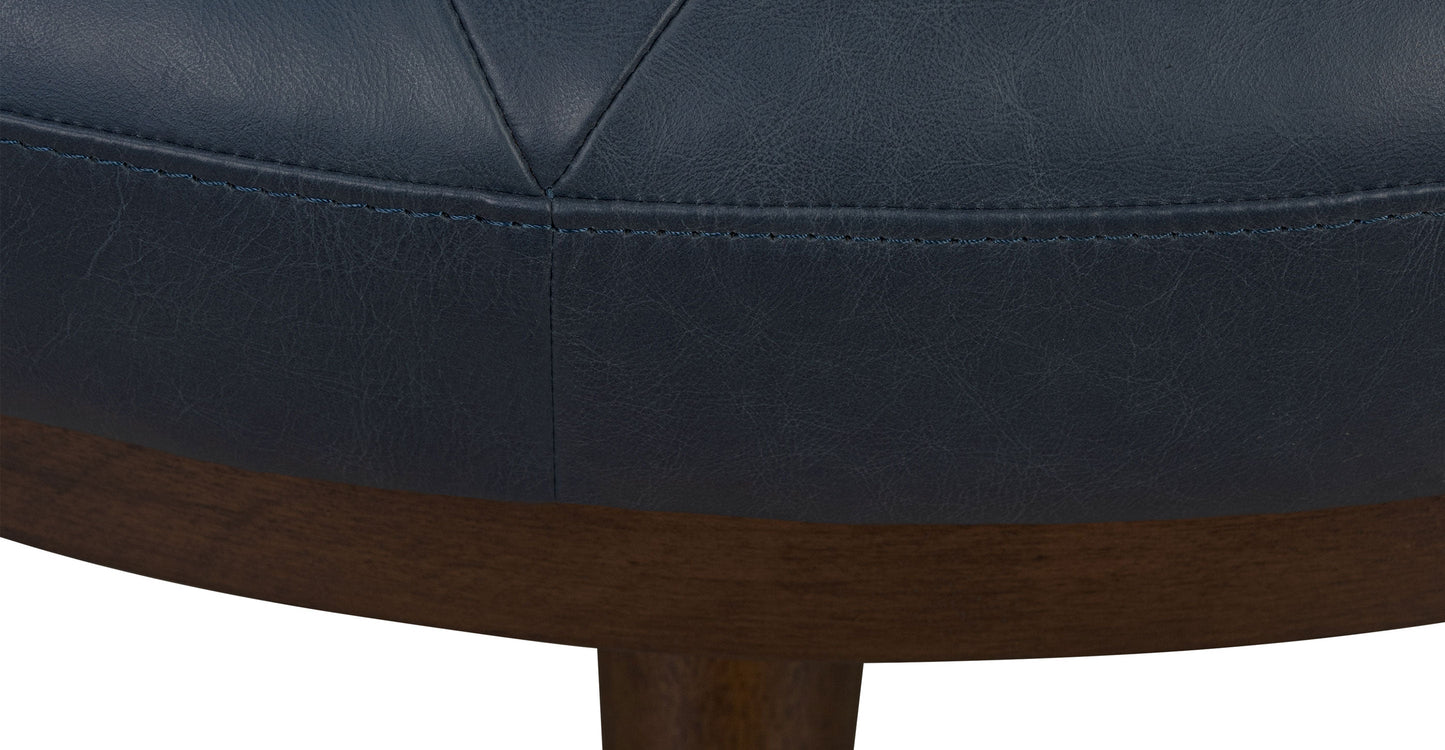 Pouf in pelle Gio