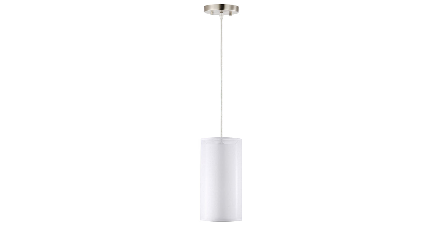 Pendente interno bianco medio