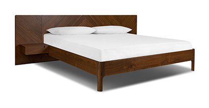 Letto basso Amalfi con comodini
