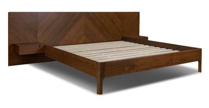 Letto basso Amalfi con comodini