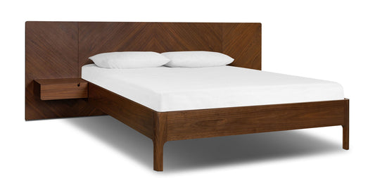 Letto basso Amalfi con comodini