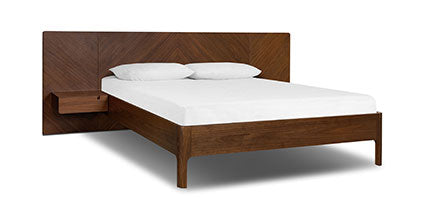 Letto basso Amalfi con comodini