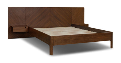 Letto basso Amalfi con comodini
