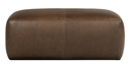 Pouf in pelle Denver