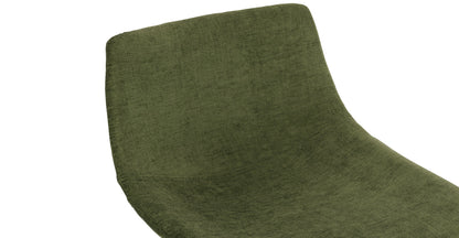Sgabello da bar in velluto Paxton da 24"