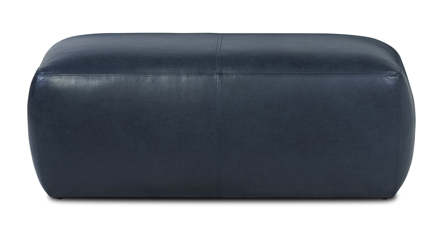 Pouf in pelle Denver
