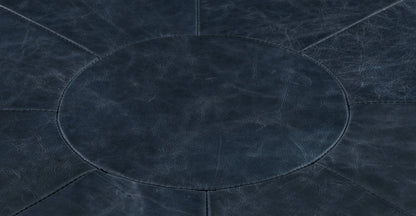 Pouf in pelle Gio