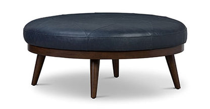 Pouf in pelle Gio
