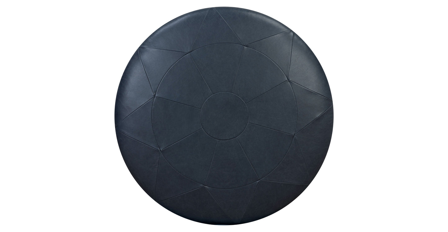 Pouf in pelle Gio