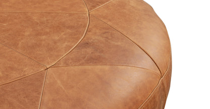 Pouf in pelle Gio