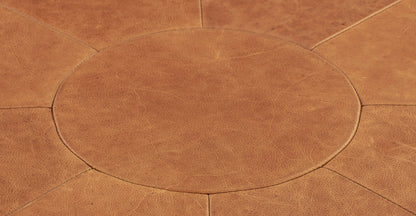 Pouf in pelle Gio