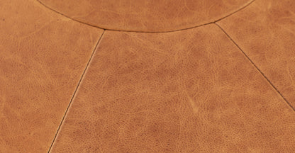 Pouf in pelle Gio