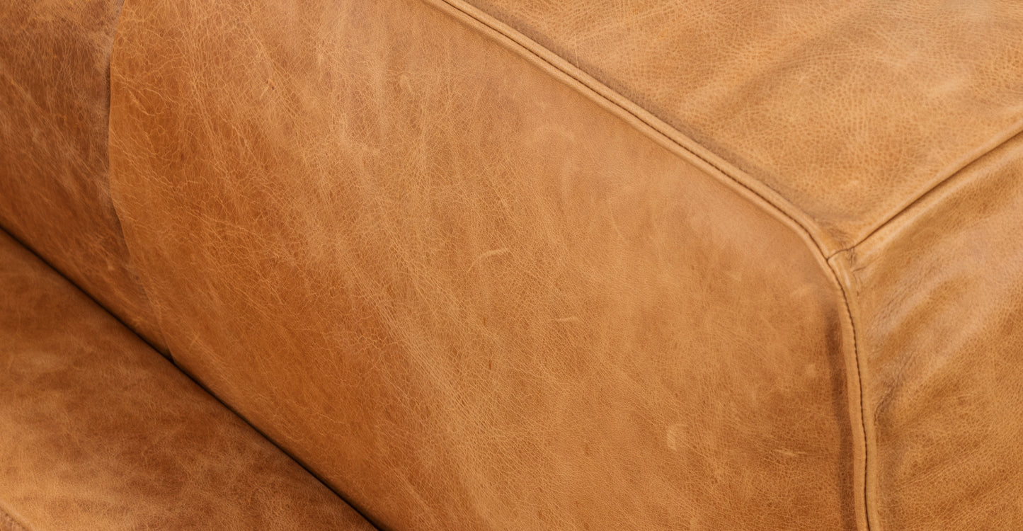 Poltrona in pelle Mateo