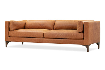 Divano in pelle Argan