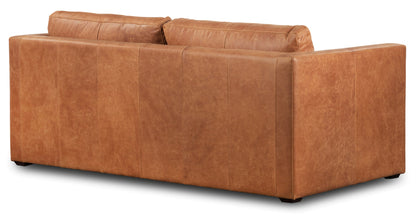 Divano letto trasformabile estraibile in pelle Napa 82