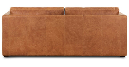 Divano letto trasformabile estraibile in pelle Napa 82