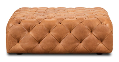 Pouf in pelle di Torino