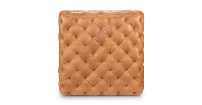 Pouf in pelle di Torino