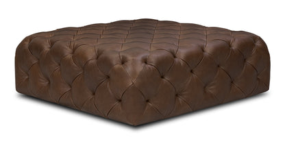 Pouf in pelle di Torino