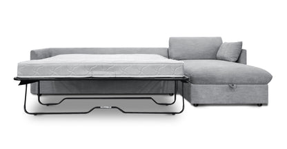 Divano letto componibile Argos con letto a destra