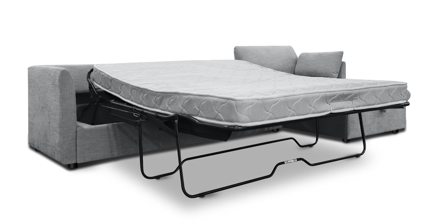 Divano letto componibile Argos con letto a destra