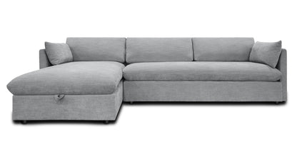 Divano letto componibile Argos con letto rivolto a sinistra