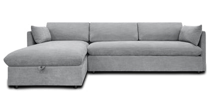 Divano letto componibile Argos con letto rivolto a sinistra