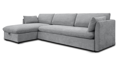 Divano letto componibile Argos con letto rivolto a sinistra