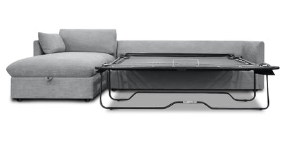 Divano letto componibile Argos con letto rivolto a sinistra