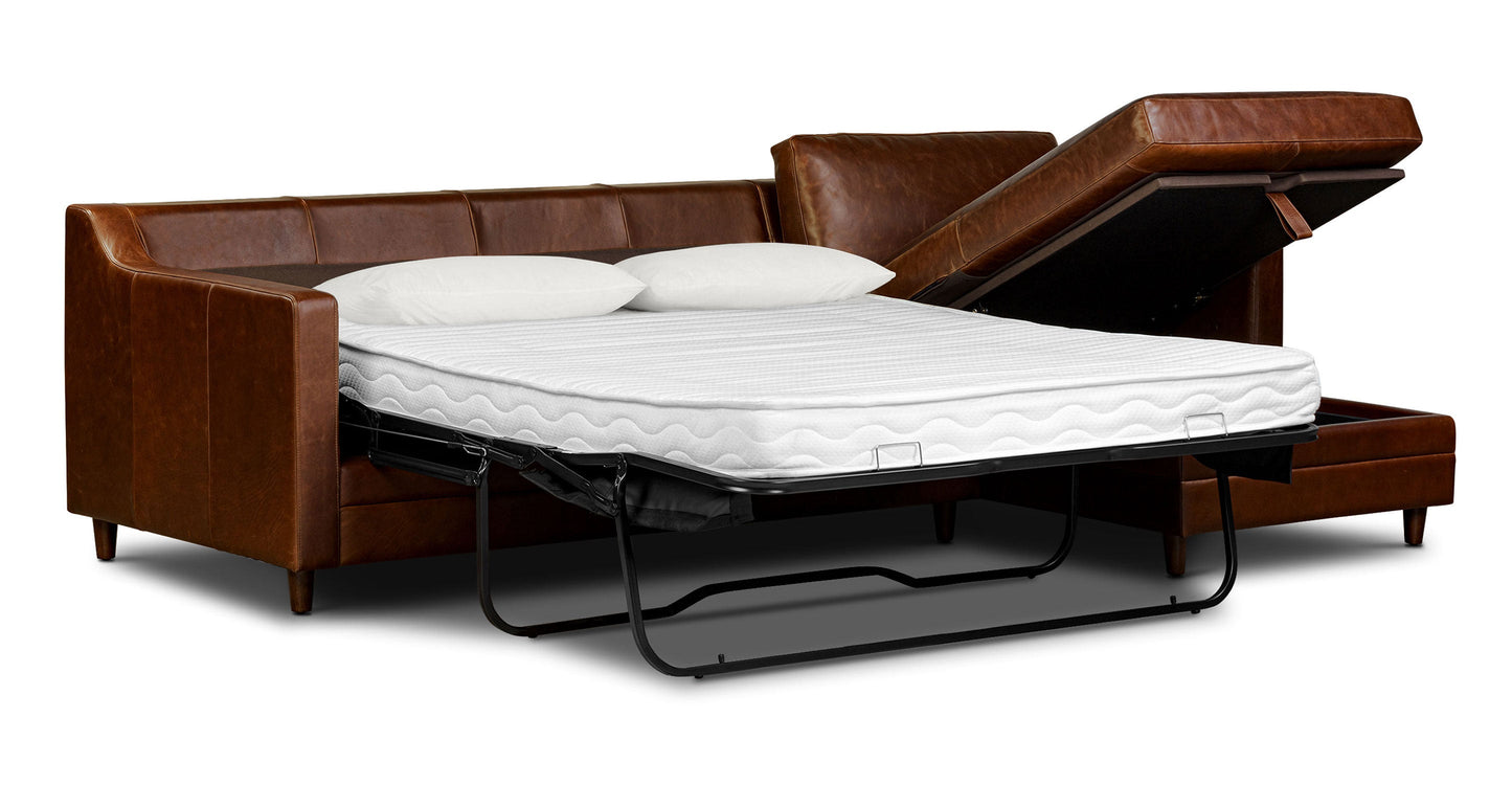 Divano letto estraibile Harper 113.5 rivolto a destra