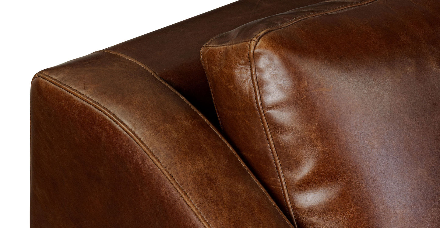 Divano letto trasformabile in pelle Biltmore