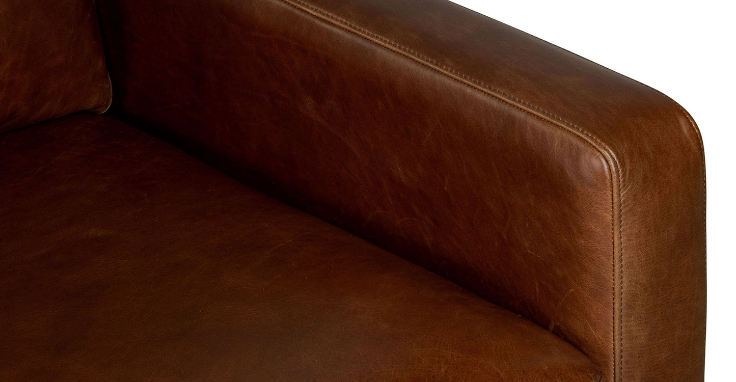 Divano letto trasformabile in pelle Biltmore