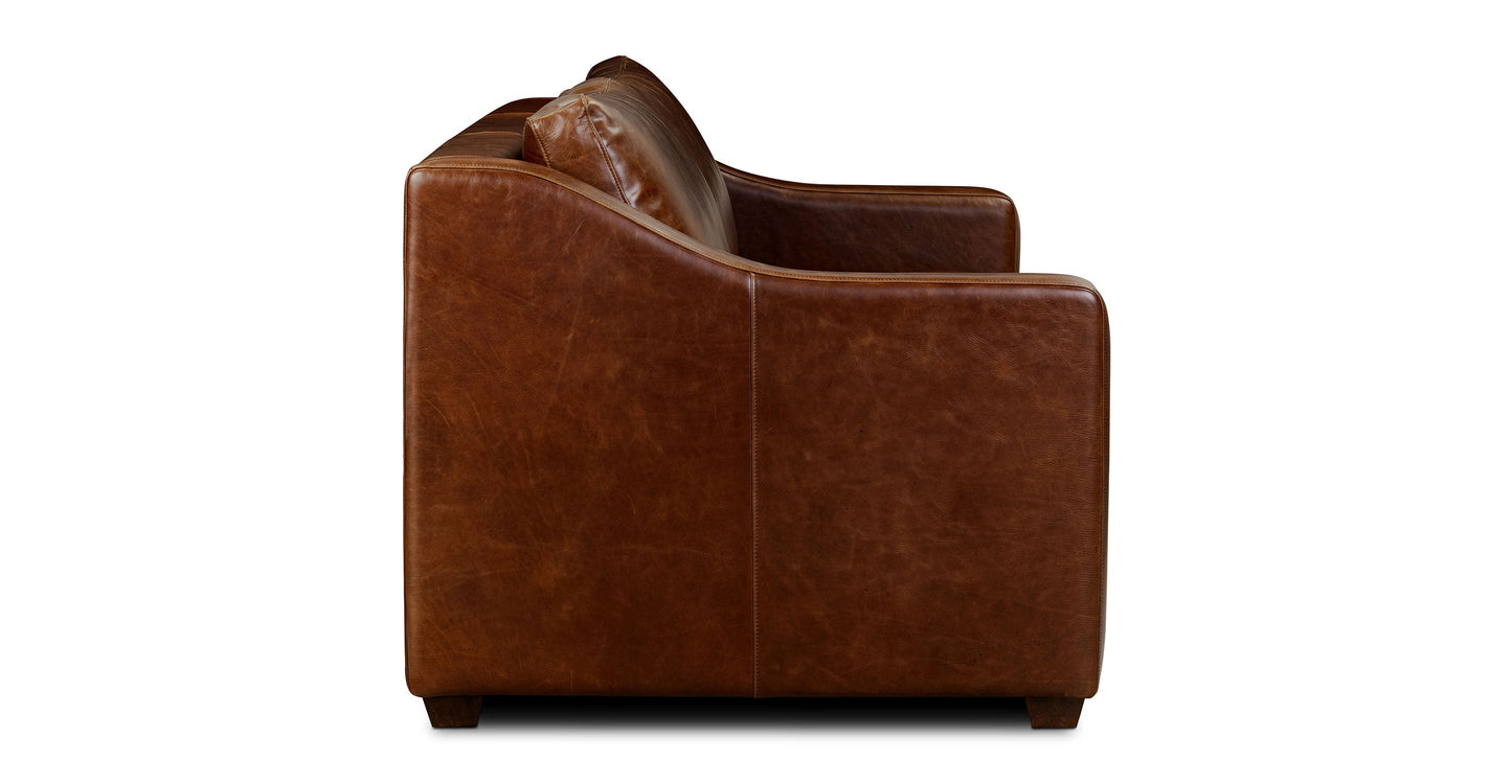 Divano letto trasformabile in pelle Biltmore