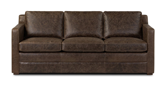 Divano letto trasformabile in pelle Sorrento