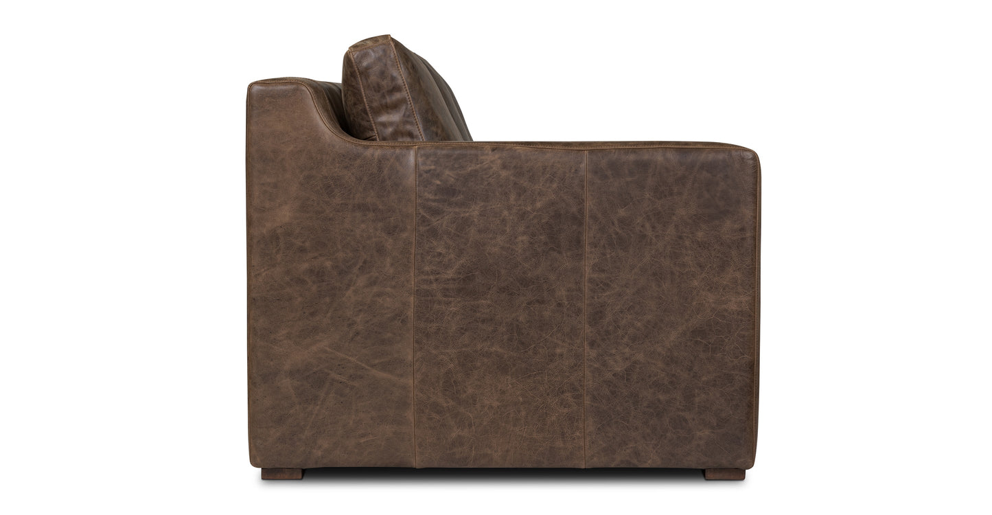 Divano letto trasformabile in pelle Sorrento