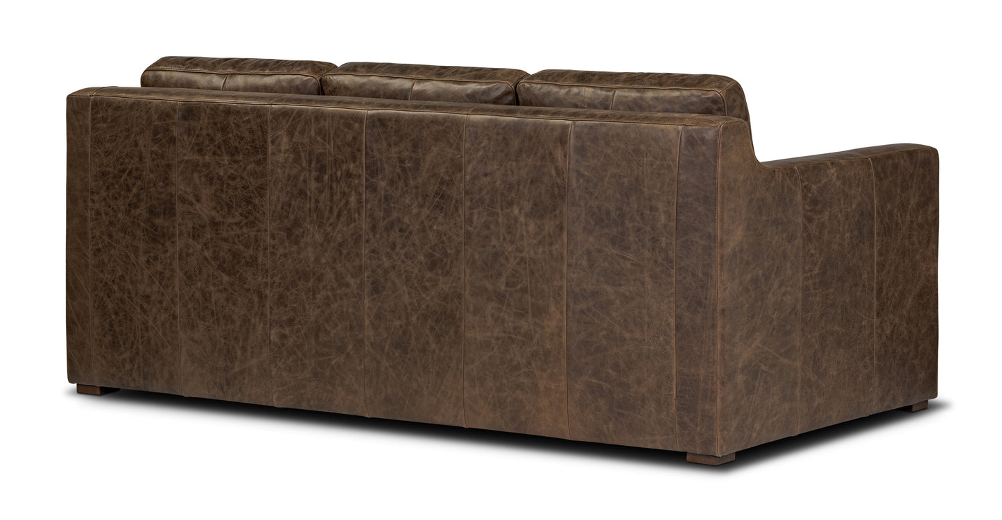 Divano letto trasformabile in pelle Sorrento