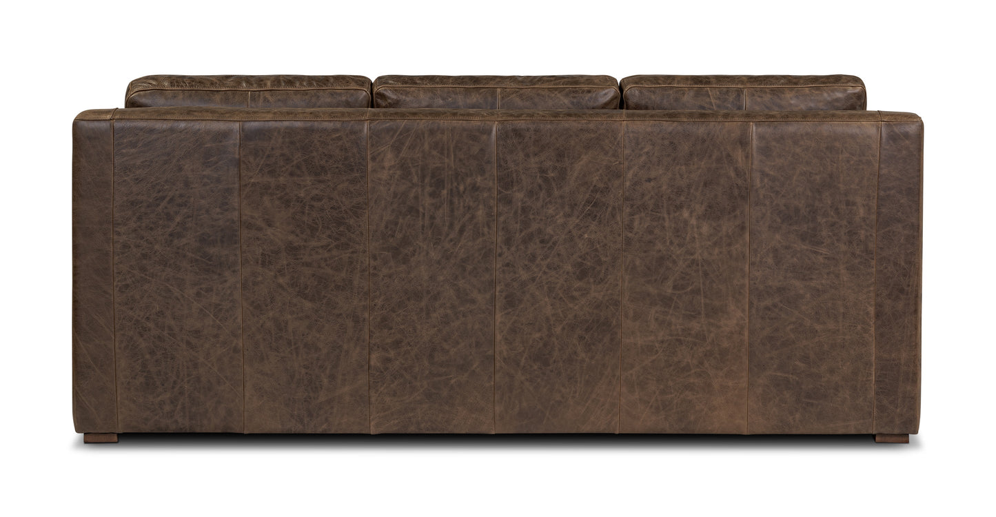 Divano letto trasformabile in pelle Sorrento