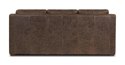 Divano letto trasformabile in pelle Sorrento