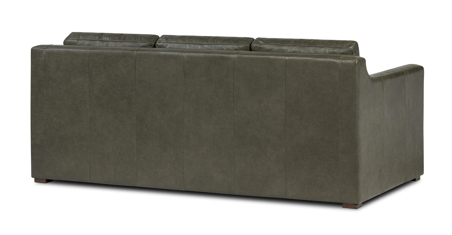 Divano letto trasformabile in pelle Sorrento