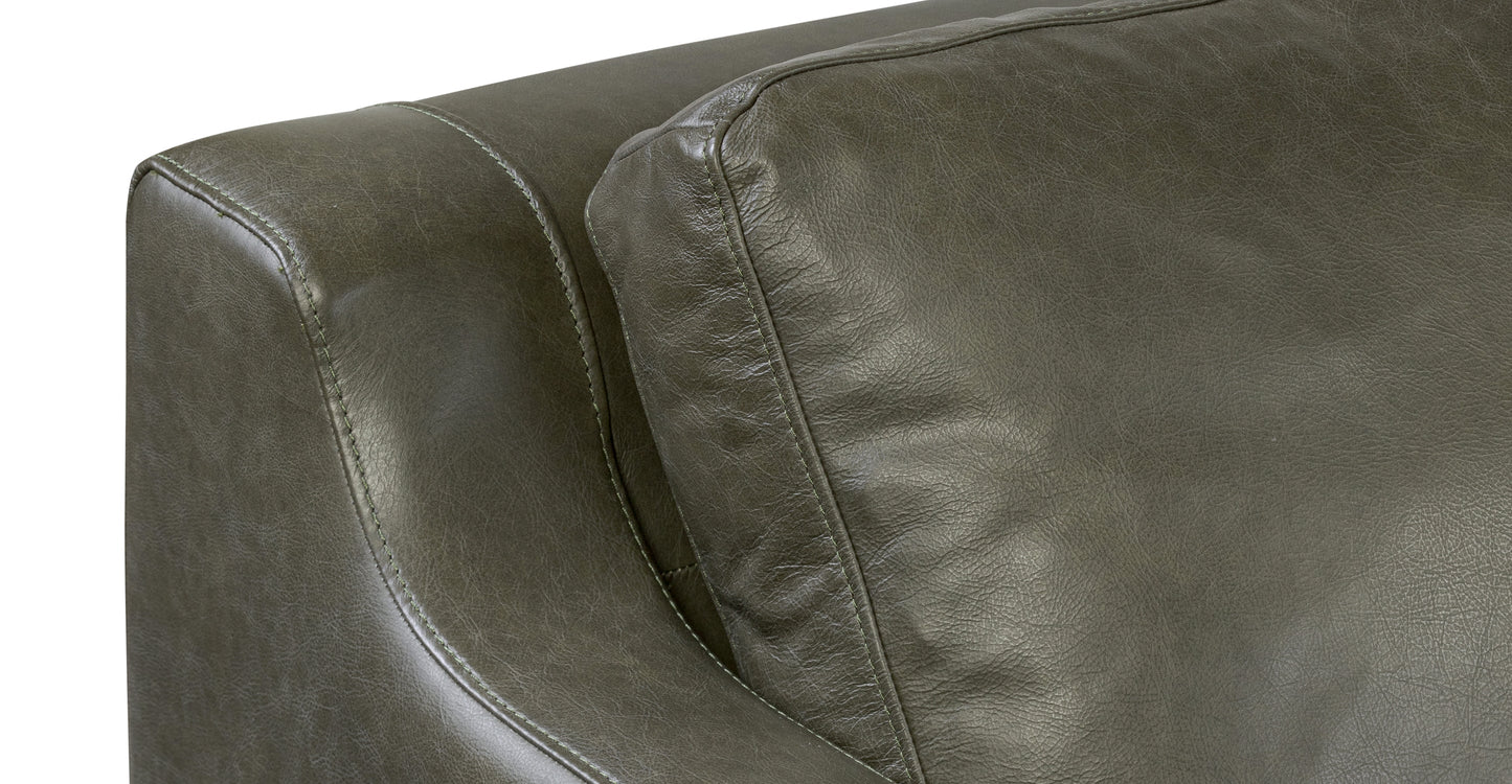 Divano letto trasformabile in pelle Sorrento