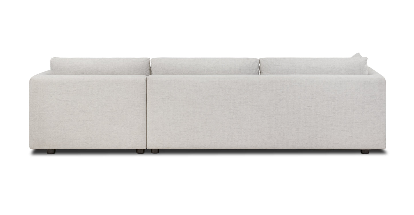 Divano letto componibile Argos con letto a destra