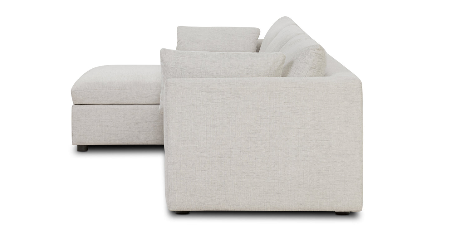 Divano letto componibile Argos con letto rivolto a sinistra