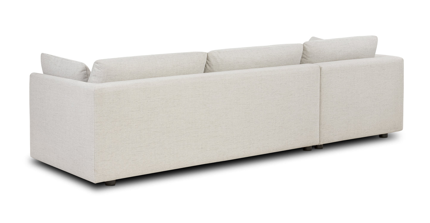 Divano letto componibile Argos con letto rivolto a sinistra