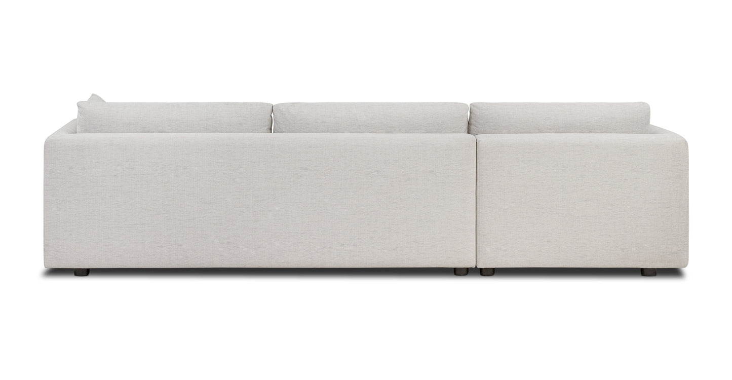 Divano letto componibile Argos con letto rivolto a sinistra