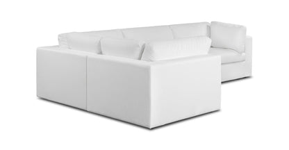 Divano componibile a L Vari Modular a 4 posti