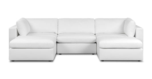 Divano componibile a 5 posti Vari Modular Double Chaise